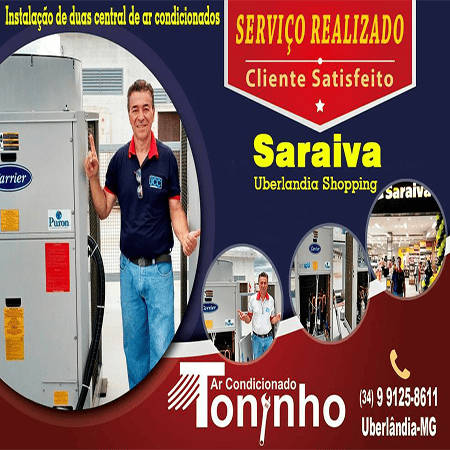 Manutenção de Ar condicionado em Uberlândia MG